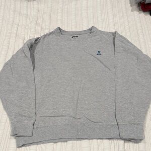 Stylish Gray Crewneck Sweater